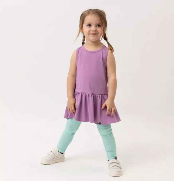 sukienka dla niemowląt w fioletowym kolorze