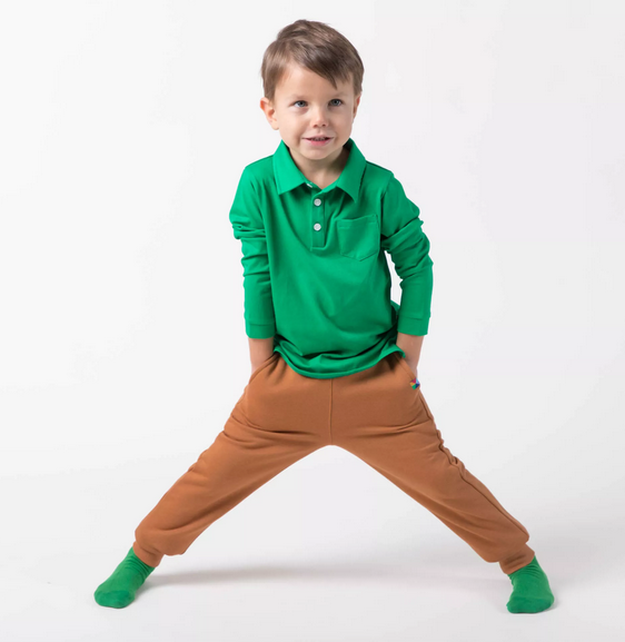 kolorowe spodnie dla chłopca