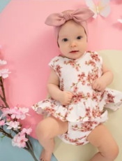 Bezuciskowe, bawełniane majteczki dla niemowlaka – bloomersy